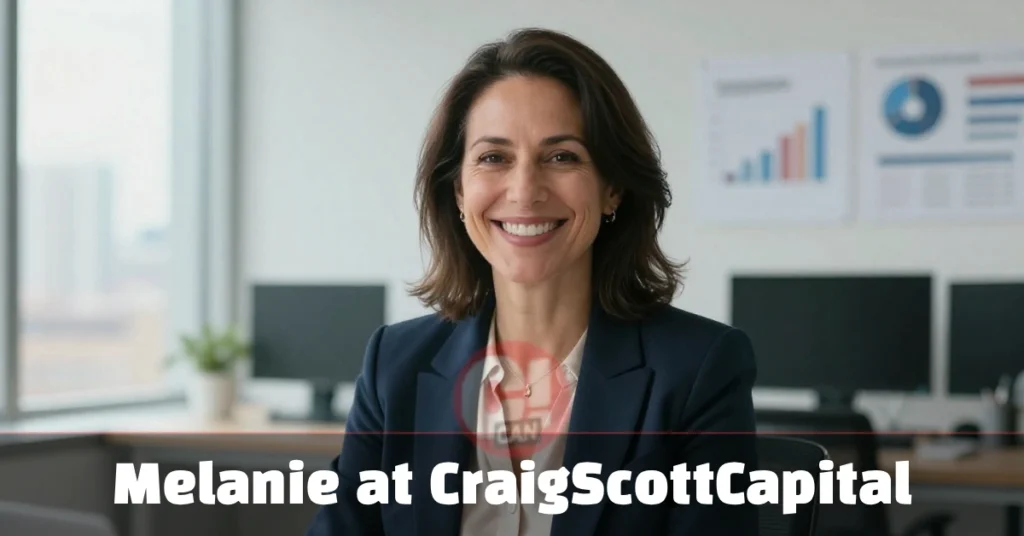 Melanie at CraigScottCapital: Trust, Strategy, and Financial Excellence Business