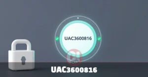 UAC3600816: Essential Code for Modern Access Control Lifestyle