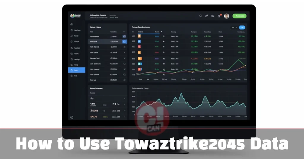 How to Use Towaztrike2045 Data – structured data dashboard with metrics, identifiers, and status indicators on dark screen.