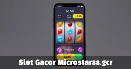 Slot gacor microstar88.gcr online platform showing high RTP slot games and bonus features on mobile interface